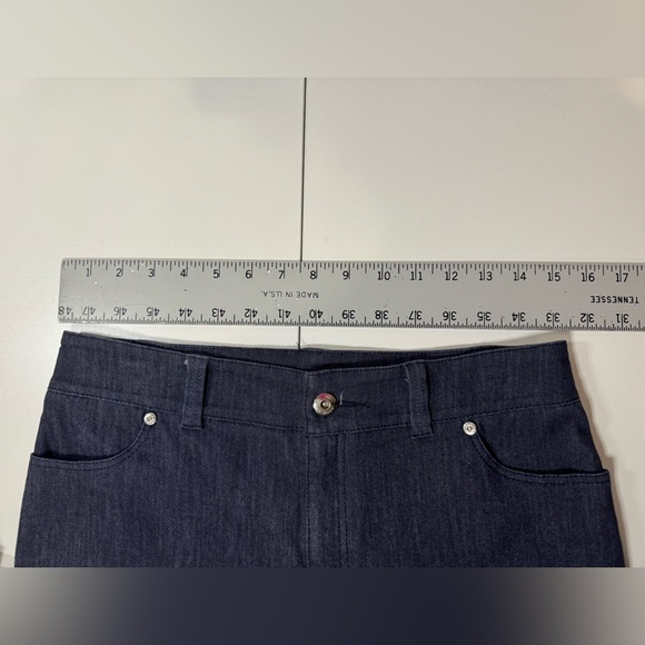 Joseph Ribkoff Denim Medium Blue High-Rise Bootcut Jeans SZ 8/29 NEW! - Picture 12 of 16